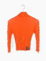 Wave of Sand AW22 Hooded Shibori Sun Top