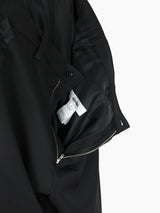 Sulvam SS23 Wool Side Slash Cropped Trousers