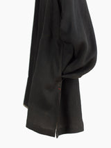 Sophie Hong Mud-Dyed Silk Shirt Jacket