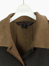 Sophie Hong Mud-Dyed Silk Shirt Jacket