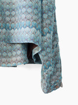 Penultimate SS23 Feather Mesh Cropped Parka