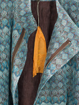 Penultimate SS23 Feather Mesh Cropped Parka