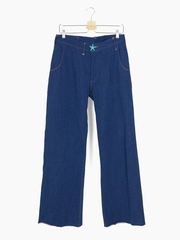 Penultimate SS23 Deep Sea Jersey Knit Jeans