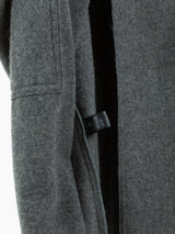 CCP.FM Grey Wool Apron Coat