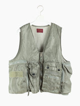 Dézert 90s Grey Nylon Fishing Vest