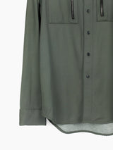 Yang Li Double Pocket Military Shirt