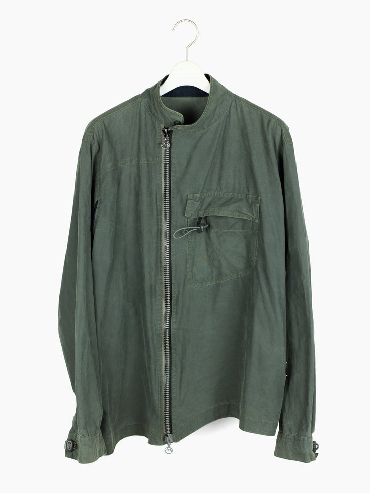 Maharishi 00s Asymmetrical Flak Pocket Shirt Jacket