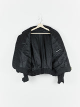 Issey Miyake 90s Curved Panel Bomber
