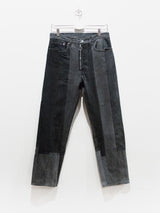 Unused SS16 Ring Zip Remake/Rebuild Denim