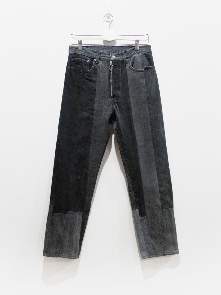 Unused SS16 Ring Zip Remake/Rebuild Denim