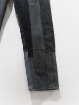 Unused SS16 Ring Zip Remake/Rebuild Denim