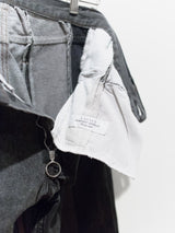 Unused SS16 Ring Zip Remake/Rebuild Denim