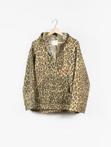 Takahiromiyashita The Soloist Remake Leopard Baja Hoodie