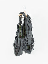 Junya Watanabe SS19 Glen Check Wool Tactical Vest