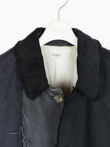 Old Park Remake Denim Mac Coat