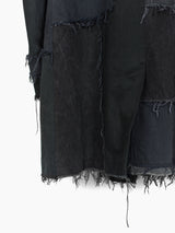 Old Park Remake Denim Mac Coat