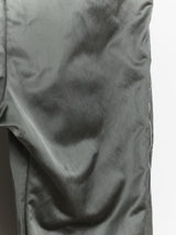 Kiko Kostadinov AW19 00072019 Silver Satin Active Irene Trousers