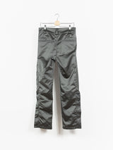 Kiko Kostadinov AW19 00072019 Silver Satin Active Irene Trousers