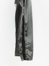 Kiko Kostadinov AW19 00072019 Silver Satin Active Irene Trousers