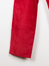 Affix Works AW18 Red Velvet Work Cargos