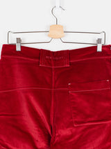 Affix Works AW18 Red Velvet Work Cargos