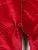 Affix Works AW18 Red Velvet Work Cargos