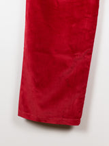 Affix Works AW18 Red Velvet Work Cargos