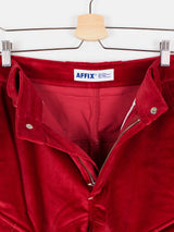 Affix Works AW18 Red Velvet Work Cargos