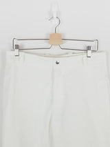 Kiko Kostadinov SS18 00042018 White Dolarhyde Trousers