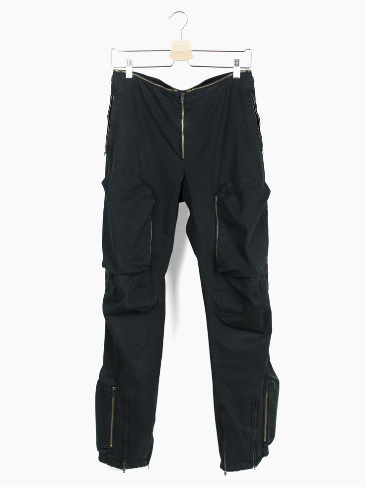 Helmut Lang AW99 Multi-zip Astro Biker Cargo Pants