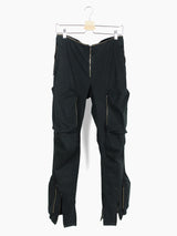 Helmut Lang AW99 Multi-zip Astro Biker Cargo Pants