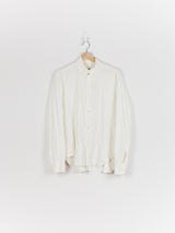 Takahiromiyashita The Soloist Silk/Cotton Band Collar Shirt