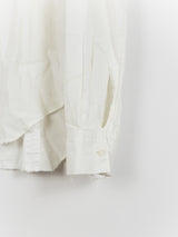 Takahiromiyashita The Soloist Silk/Cotton Band Collar Shirt