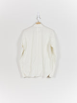 Takahiromiyashita The Soloist Silk/Cotton Band Collar Shirt