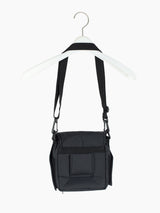 Final Home 90s Black Padded Nylon Sidebag