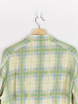 Kiko Kostadinov SS19 00062019 Apajerito Shirt (Green Madras Check)