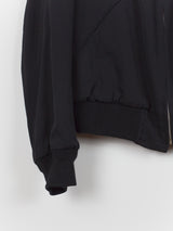 Yohji Yamamoto Y's Reversible Gabardine/Rayon Floral Bomber