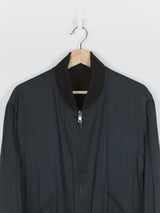 Yohji Yamamoto Y's Reversible Gabardine/Rayon Floral Bomber