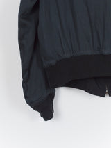 Yohji Yamamoto Y's Reversible Gabardine/Rayon Floral Bomber