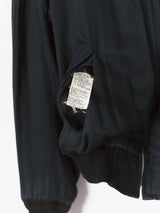 Yohji Yamamoto Y's Reversible Gabardine/Rayon Floral Bomber