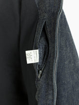 Sasquatchfabrix AW03 Layered Denim Hooded Work Bomber
