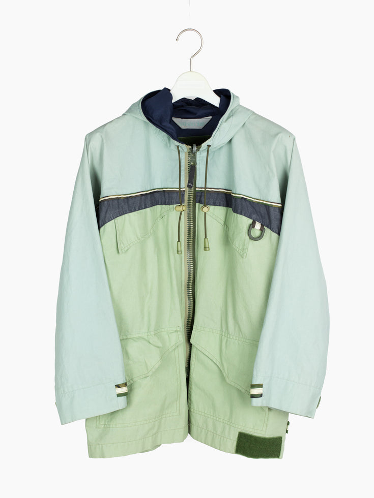 Maharishi 90s Mint/Blue Field Parka