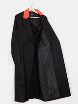 Yang Li SS17 Painted Collar Double-Breasted Long Coat