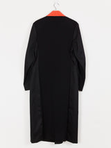 Yang Li SS17 Painted Collar Double-Breasted Long Coat