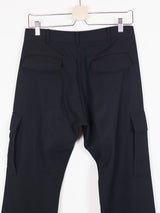 Yohji Yamamoto Y's Wool Gabardine Cargo Trousers