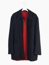 Comme des Garçons Homme AW97 Reversible Knit Lining Chore Coat
