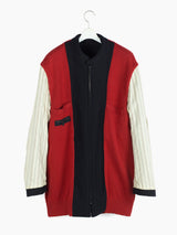 Comme des Garçons Homme AW97 Reversible Knit Lining Chore Coat