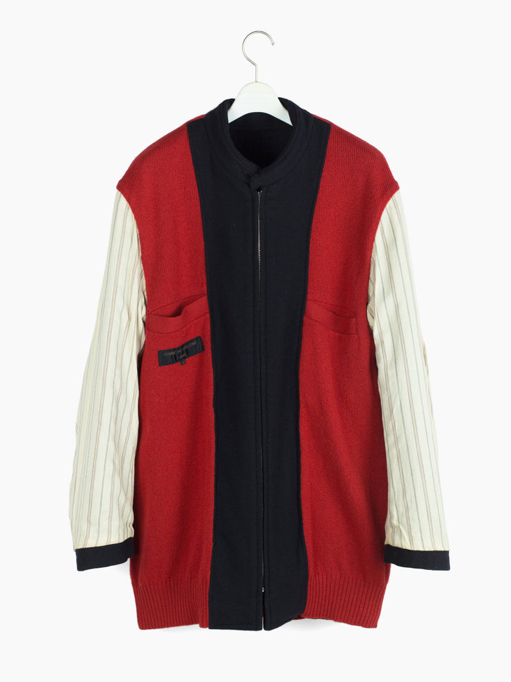 Comme des Garçons Homme AW97 Reversible Knit Lining Chore Coat
