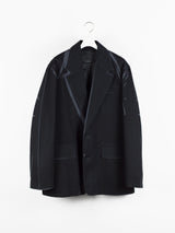 Prada AW18 Overprinted Blazer