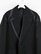 Prada AW18 Overprinted Blazer